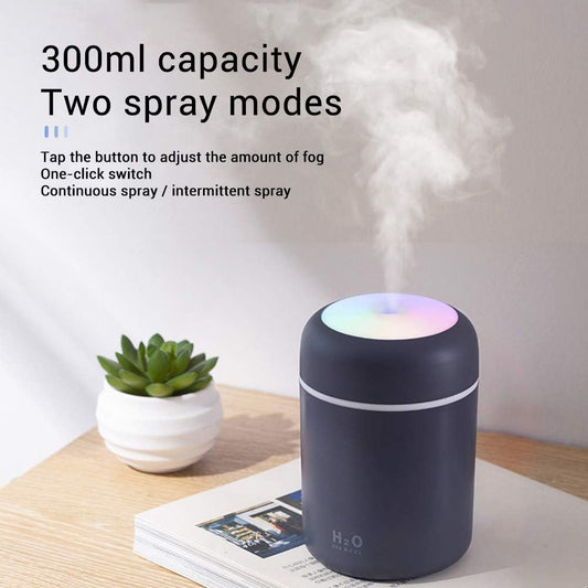 Humidificador LED - Negro